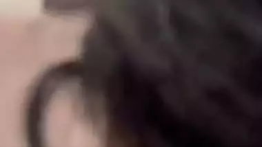 Fucking before mirror in hotel room by horny girlfriend