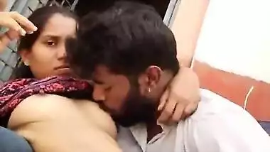 Desi Lovers Fucking Outdoor 2 clips part 1