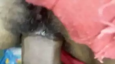 Desi young pussy eats big dick outdoors