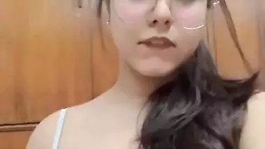 Indian nude girl shows her big boobs on camera