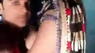 Sexy bhabhi boobs sucked by her younger devar