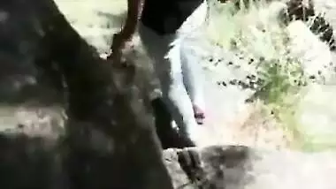 jungal me gf ki chudayi