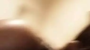 Desi cute teen girl sucking lover cock