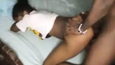 little ebony swallows it all