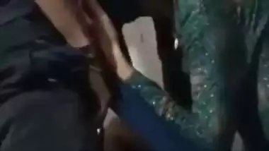 Village girl’s first blowjob MMS with her horny cousin