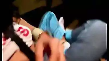 Bangladeshi girl car fun with boobs showing MMS