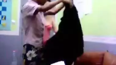 Big boob Indian bhabhi giving her husband a hot...