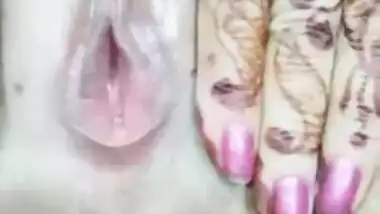 Sexy Indian wife Desi pink pussy play video