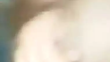 Cute Indian Girl Boob Selfie