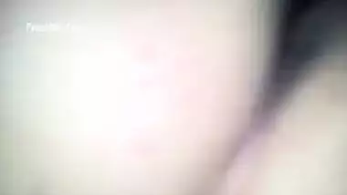 Excited Desi woman touches jugs and XXX muff while waiting for BF