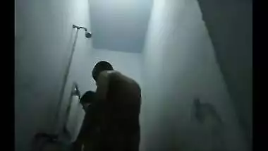 Desi big boobs aunty shower sex with hubby’s friend