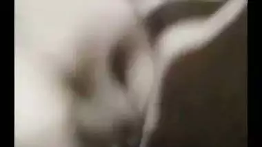 Young Bengali girl boobs pressing and fingering pussy