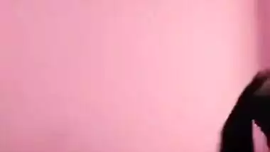 Whorey Indian comes out of shower with naked XXX body and dresses up