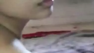 Hot & Sexy Paki Girlfriend Boob Press in White Salwar wid Audio