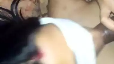 ANOTHER DESI INDIAN BLINDFOLDED GIVING BJ