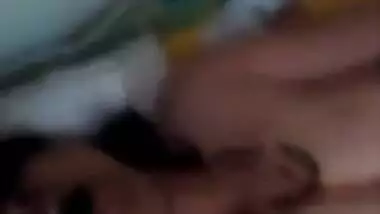 Female exposes her XXX titties and touches sex pussy on camera